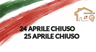 CHIUSURA 24-25 APRILE