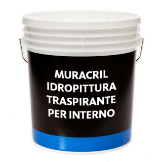 IDROPITTURA TRASPIRANTE PER INTERNO MURACRIL